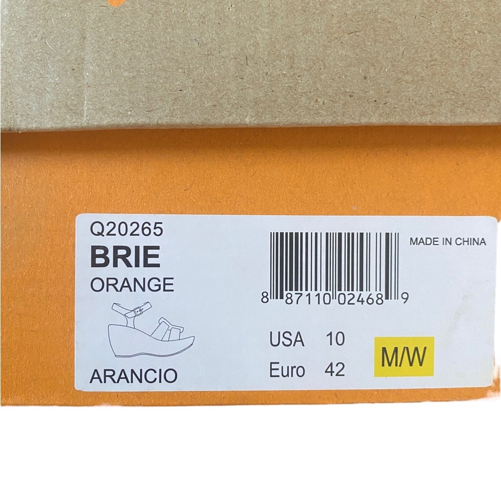 Kork-Ease Orange Brie Sandals - Picture 4 of 4